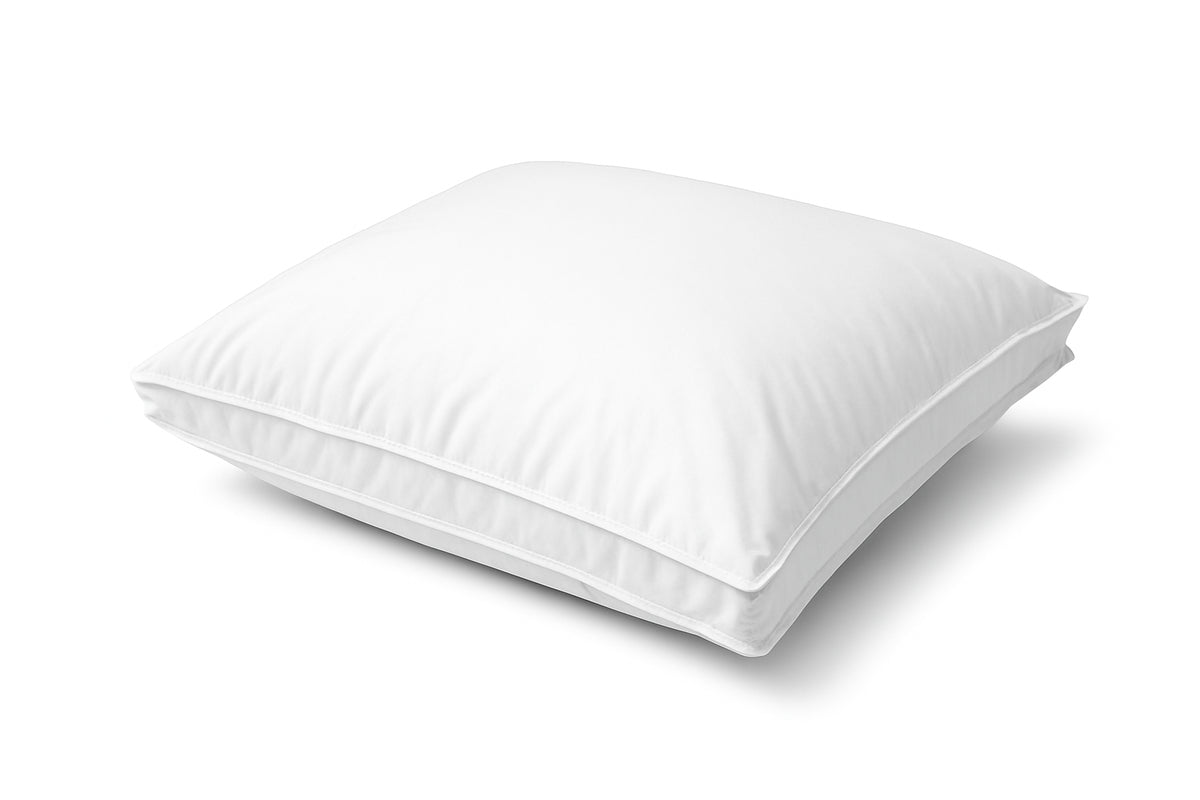 Cotton House 2 Pack 100% Cotton Gusseted Standard Pillow