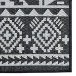 Cabana Tribal Indoor/Outdoor Rug - 3' x 5' - Black