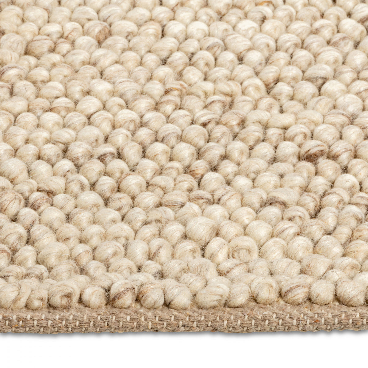 Calabria Pebbles Rug - 9' x 12' - Beige/Brown