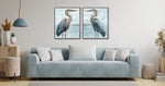 Marshside Majesty I Wall Art - Blue/White - 30 X 24