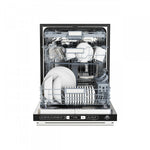 Forno Romano Stainless Steel Built-in Top Control Dishwasher (52 dBa) - FDWBI8035-24S