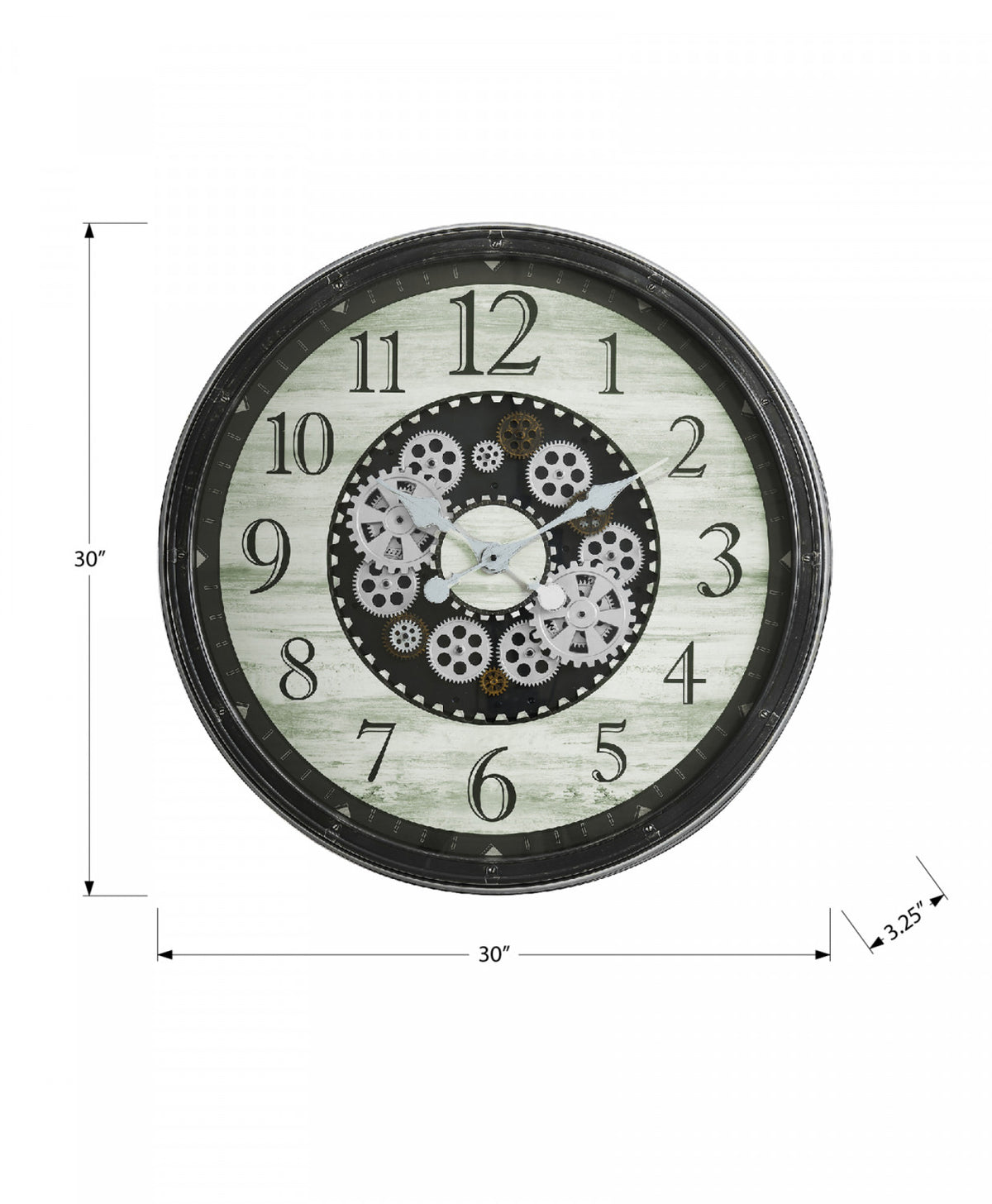 Solitude Clock - Brown