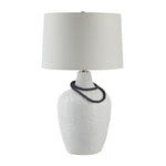 Zuri Table Lamp - Textured White