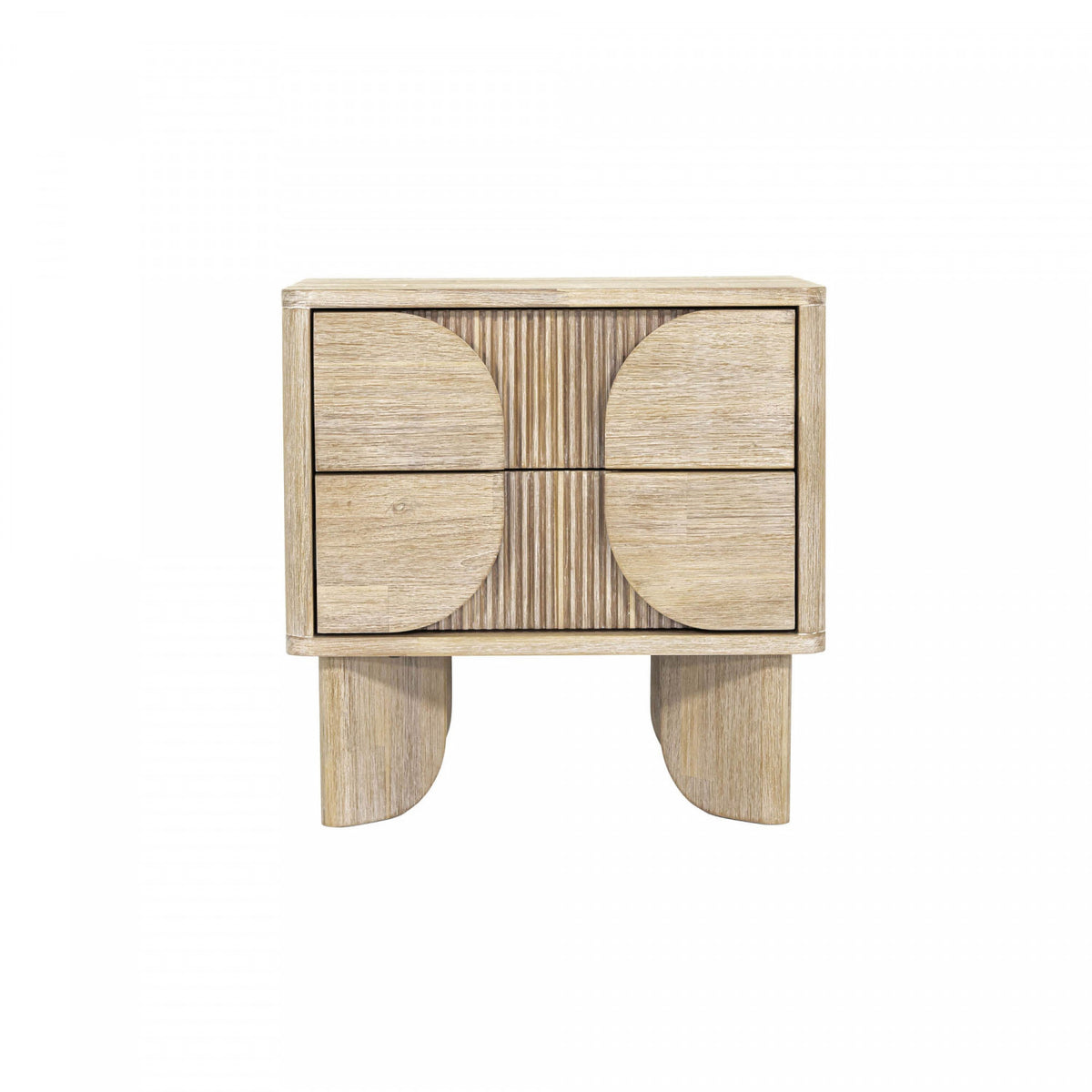 Lofva Night Table - Light Brown/Beige