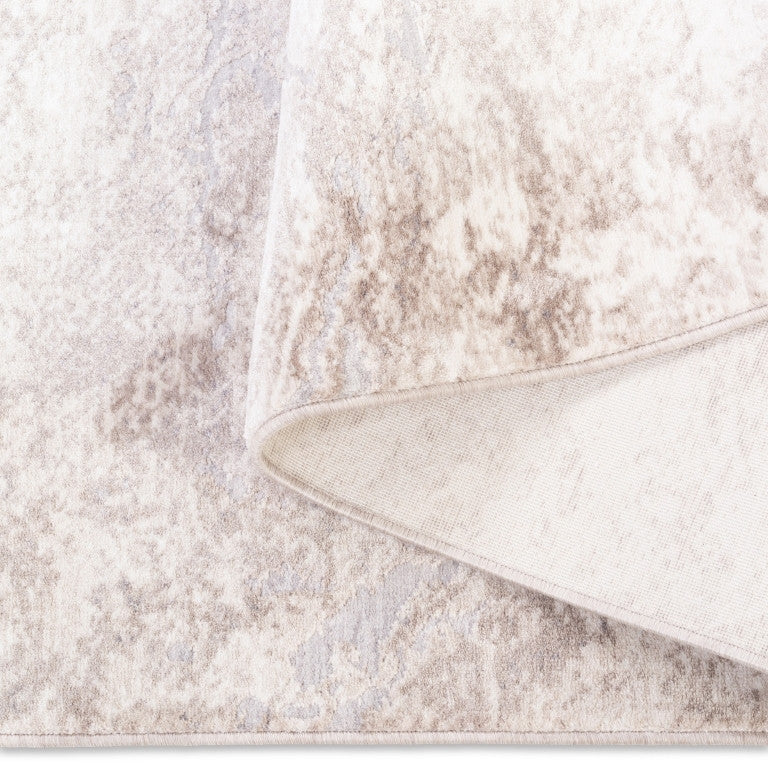 Genevie Casual Rug - 8' x 10' - Antique White/Brown