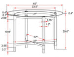 Carha Dining Table - Silver