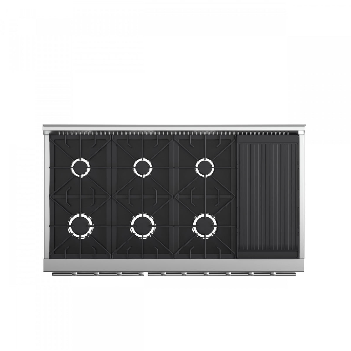 Forno Premium Stainless Steel Kitchen Package with 48" Gas Range and 2 28" Convertible Refrigerator/Freezer - FBDL-018-03CAUS
