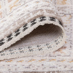 Poetic Bordered Rug - 8' x 10' - Antique White/Brown