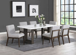 Maeve Dining Chair - Grey, Espresso