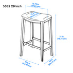 Ordway Bar Stool - Grey