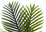 28" Palm Tree With 6" White Pot - Green
