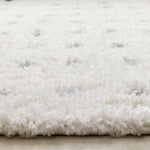 Palmer Casual Contemporary Speckled Area Rug - 5' X 8' - White/Grey