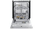 Samsung Fingerprint Resistant Stainless Kitchen Package with French Door Refrigerator, Slide-In Range & Built-In Dishwasher