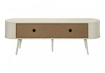 Lunar 71" TV Stand - White