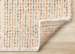 Halle Casual Contemporary Abstract Area Rug - 8' X 11' - Cream/Terra