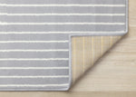 Functional Modern Arches Area Rug - 5' X 8' - Grey/White