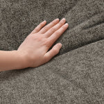 Jade All Foam Sectional - Brown