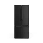 Thor Kitchen - Gordon Ramsay Collection 30" 17.5 Cu. Ft. Matte Black Counter-Depth French Door Refrigerator with Ice Maker - RF3017FFD00