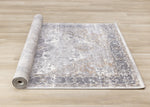 Elegant Traditional Area Rug - 7' X 10' - Grey/Brown