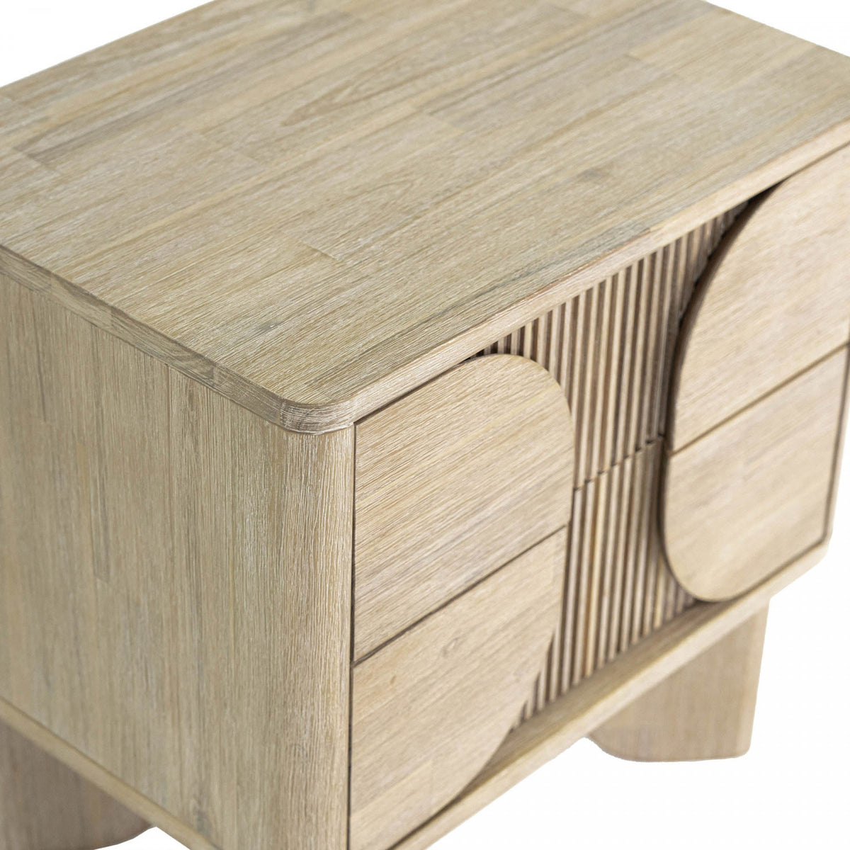 Lofva Night Table - Light Brown/Beige