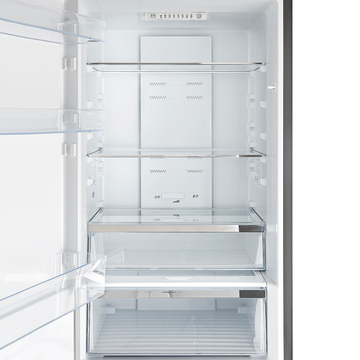 Forno Guardia 23.4" 10.8 Cu.Ft. Stainless Steel Bottom Freezer Refrigerator with Left Swing Door - FFFFD1778-24LS