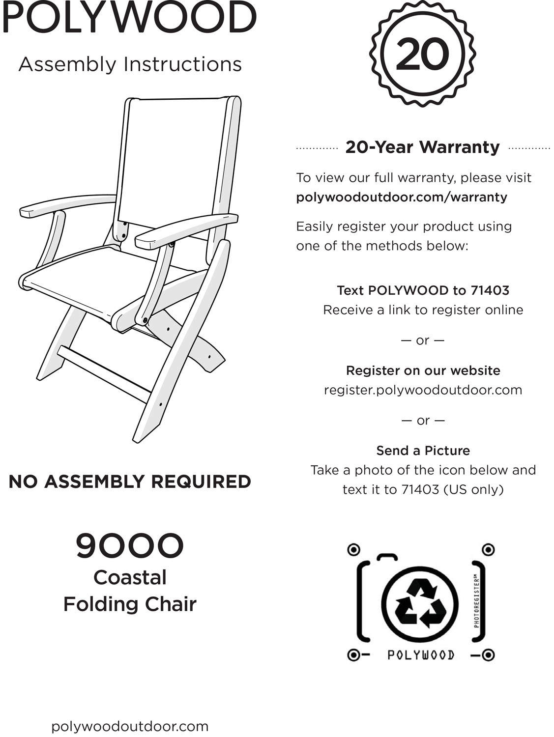 POLYWOOD® Coastal Folding Chair - Satin Mahogany/Mahogany/Kiwi