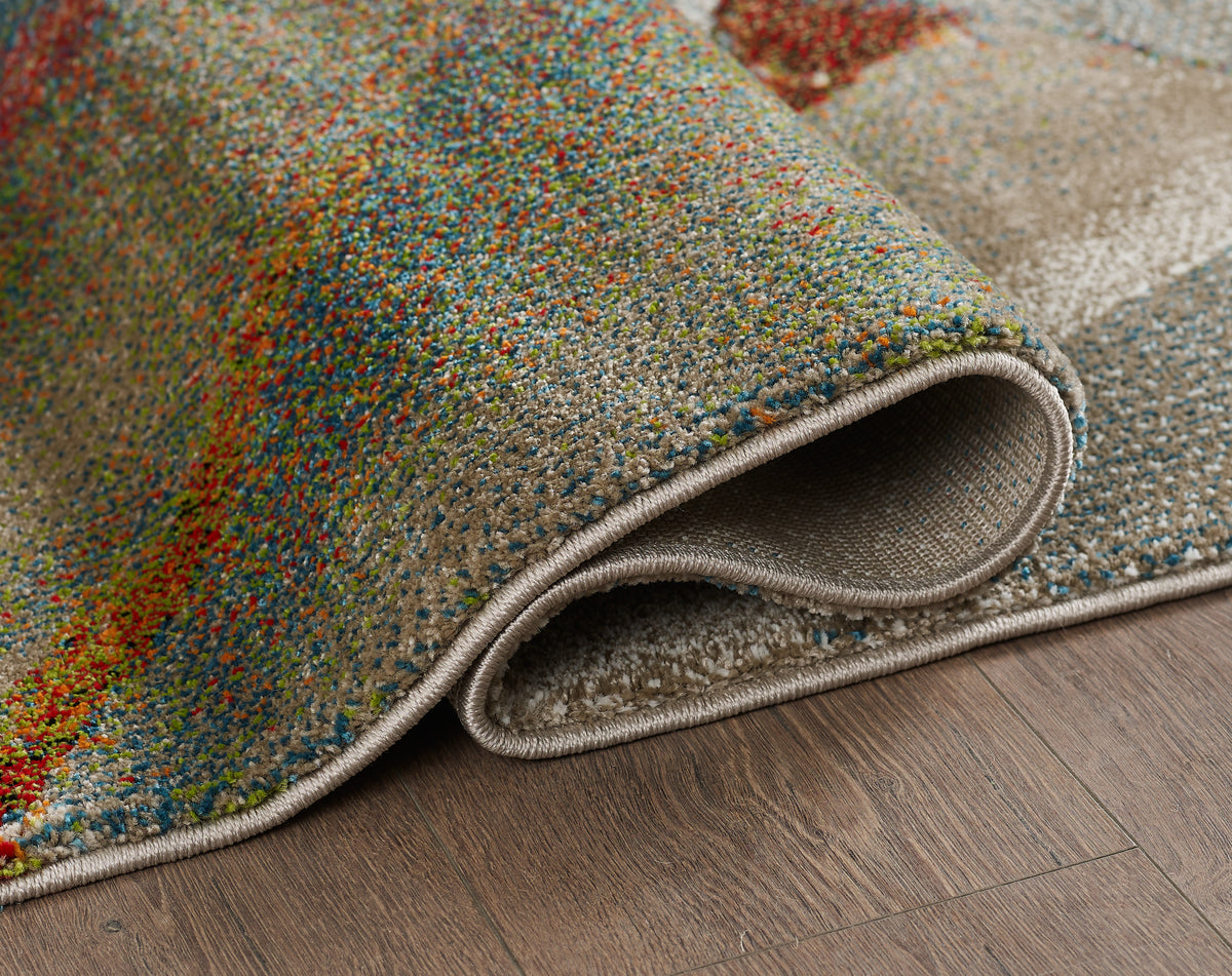 L2 Decor Diamond Area Rug 8' x 11' - Beige