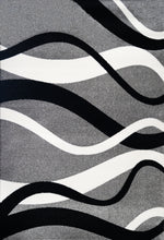 L2 Decor Diamond Area Rug 8' x 11' - Grey