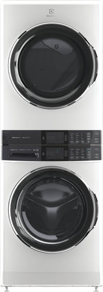 Electrolux White Laundry Tower with SmartBoost® Washer (5.2 Cu.Ft) & Electric Dryer (8 Cu.Ft) - ELTE760CAW