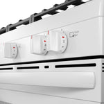 Frigidaire White 30" Gas Range (5.1 Cu. Ft) - FCRG3052BW