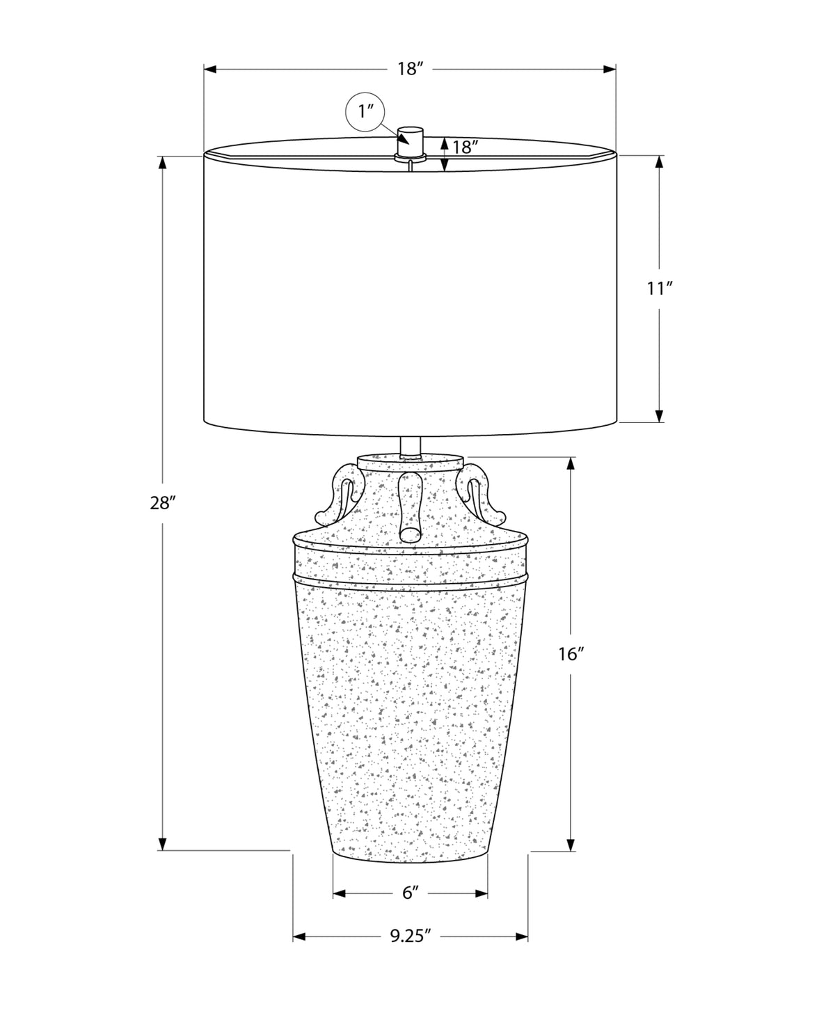 Aeris Table Lamp - Black