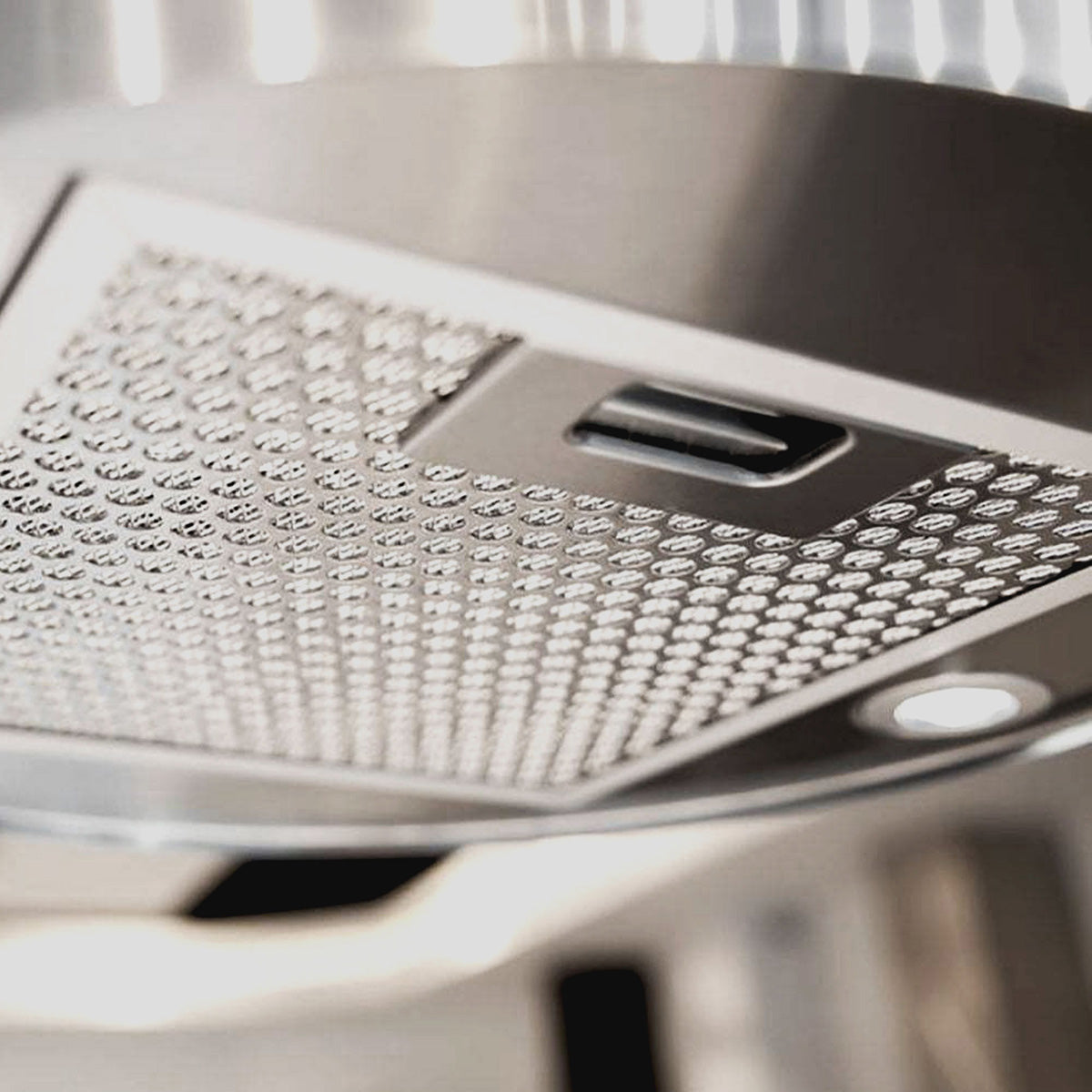 VICTORY Stainless Steel 600 CFM Ductless Island Range Hood - Jupiter