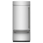 KitchenAid 36" 20.8 Cu. Ft. PrintShield Stainless Steel Built-In Bottom Mount Refrigerator - KBBL336SPS