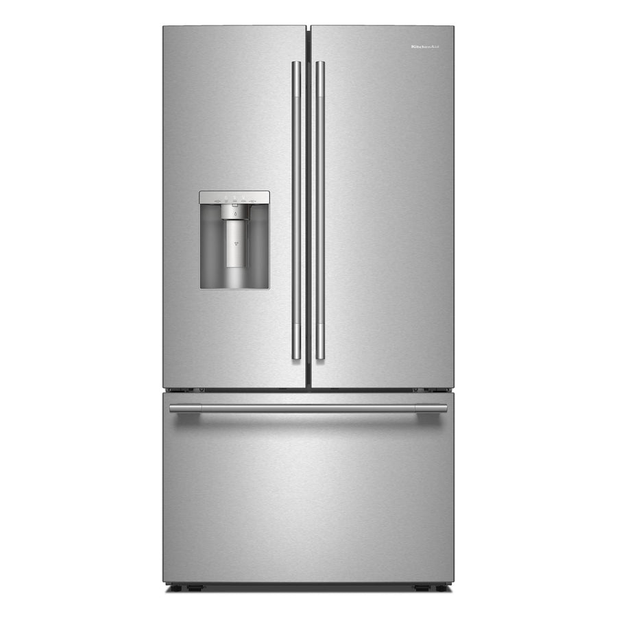 KitchenAid 36" 30 Cu. Ft. PrintShield Stainless Steel French Door Refrigerator - KRFF436SPS