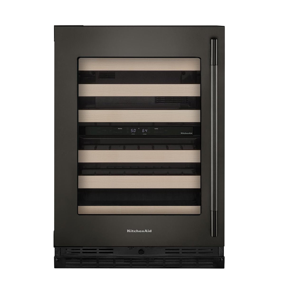 KitchenAid 24" 5.0 Cu. Ft. Black Ore Undercounter Refrigerator - KUWL524SBE