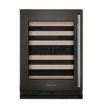 KitchenAid 24" 5.0 Cu. Ft. Black Ore Undercounter Refrigerator - KUWL524SBE
