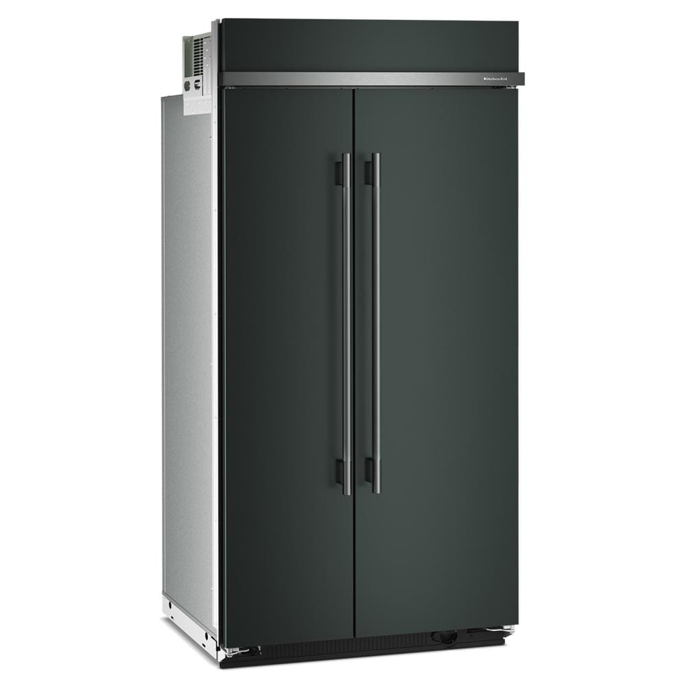 KitchenAid 42" 26.0 Cu. Ft. Juniper Built-In Side-by-Side Refrigerator - KBSN742SJP
