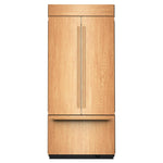 KitchenAid 36" 21.0 Cu. Ft. Panel-Ready Built-In French Door Refrigerator with Platinum Interior – KBFN536TPA