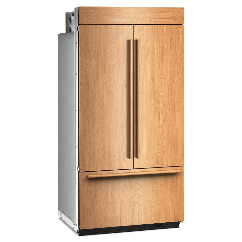 KitchenAid 42" 24.2 Cu. Ft. Panel-Ready Built-In French Door Refrigerator with Platinum Interior – KBFN542TPA