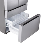 LG 36" 30 Cu. Ft. Smudge Resistant Stainless Steel 4-Door French Door Refrigerator - LF30S8210S