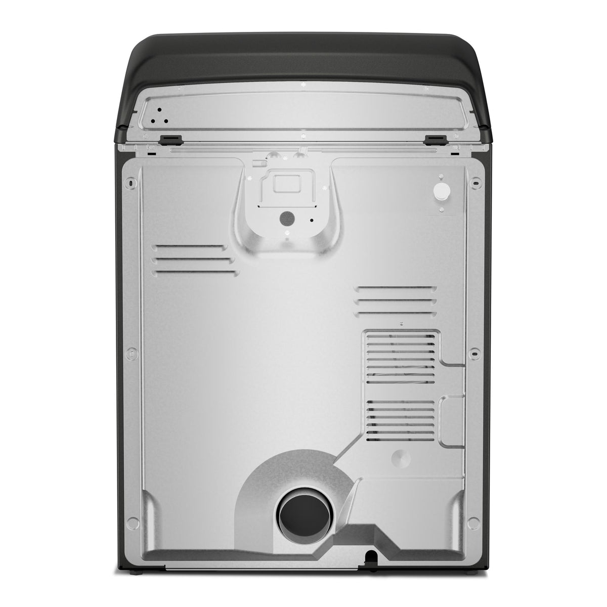Maytag Volcano Black Steam Electric Dryer (7.0 Cu. Ft.) with Top Load Dryer with Pet Pro Option - YMED5605RU