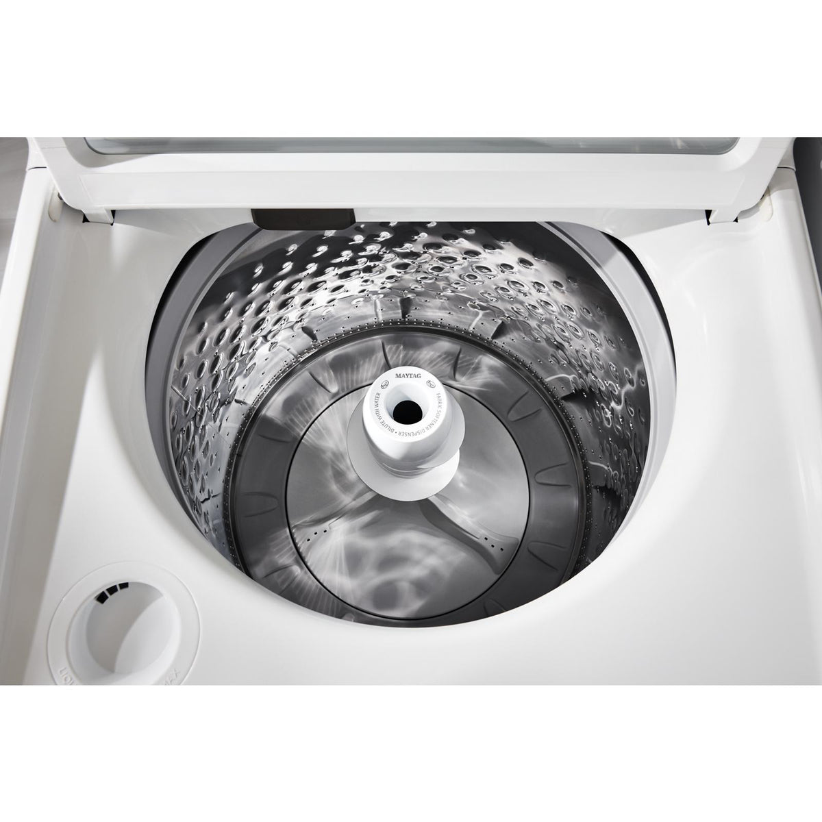 Maytag White Top Load Agitator Washer (5.4 Cu. Ft. IEC) with Extra Power Cycle - MTW5205TW