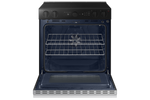 Samsung Fingerprint Resistant Stainless Kitchen Package with French Door Refrigerator, Slide-In Range & Built-In Dishwasher