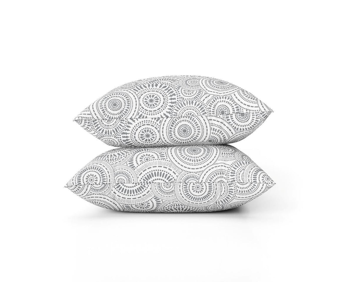 Cotton House 7-Piece King Comforter Set - Grey Orbit