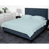 Cotton House Twin Bamboo Sheet Set - Winter Sky, Blue