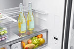 Samsung BESPOKE 36" 22.8 Cu. Ft. Stainless Steel 4-Door Flex French Door Refrigerator with Beverage Center -RF23DG9600SRAC