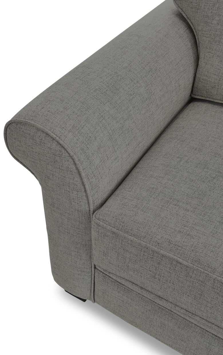 Duffield Sofa and Chair Set - Sutton Charcoal
