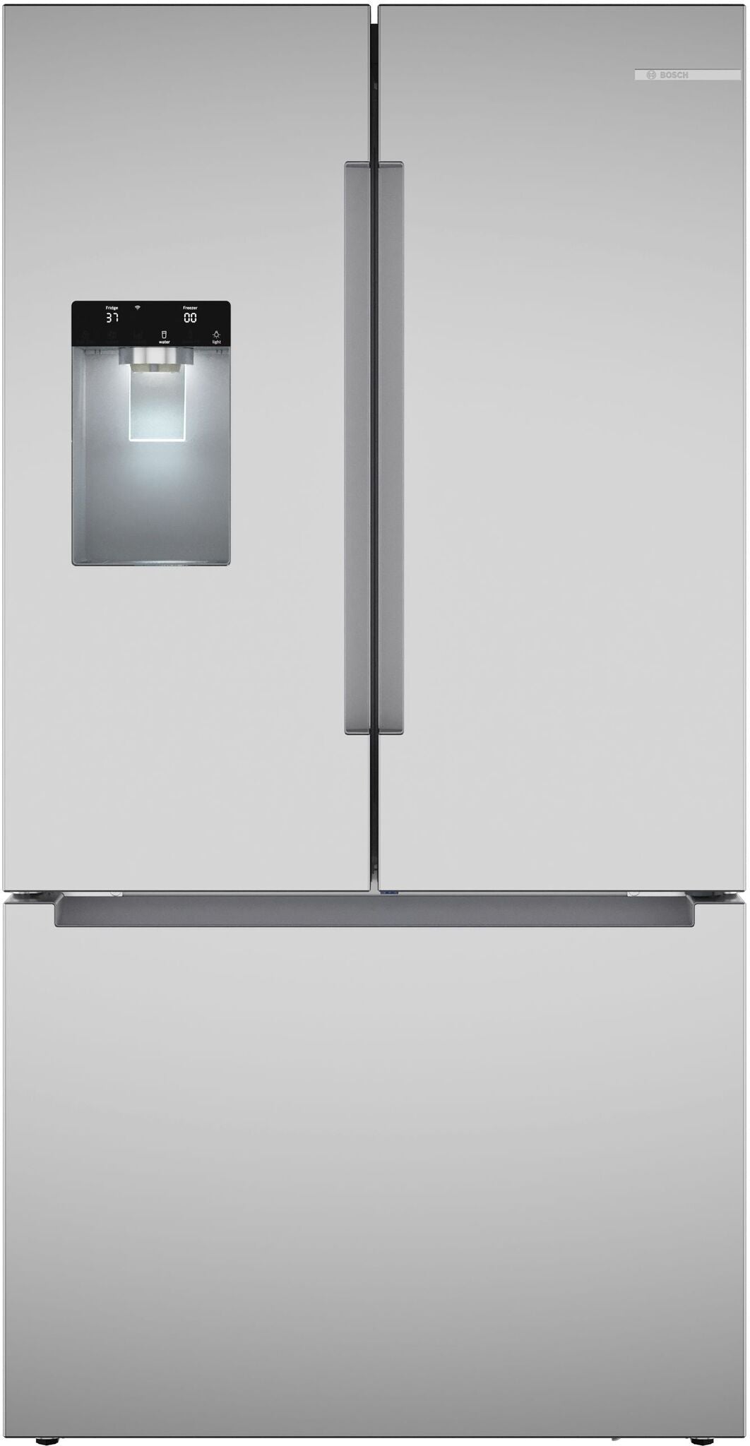 Bosch Stainless Steel Kitchen Package with Refrigerator, Electric Range & Built-In Dishwasher