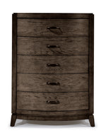 Camelot 5-Drawer Chest - Coffee Bean