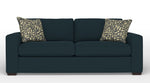 Celeste Queen Sofa Bed with Innerspring Mattress - Dexter Dark Blue